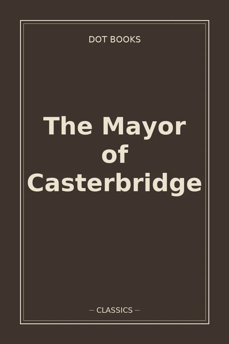 The Mayor of Casterbridge — book cover