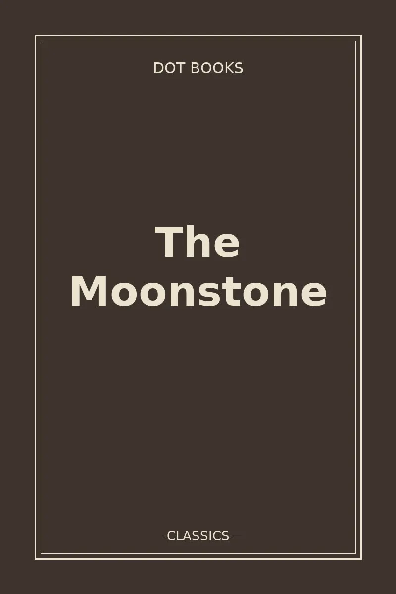 The Moonstone — book cover
