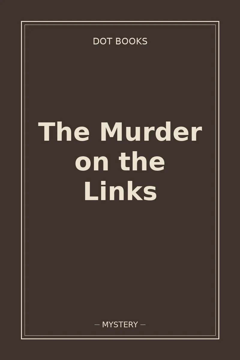 The Murder on the Links — book cover
