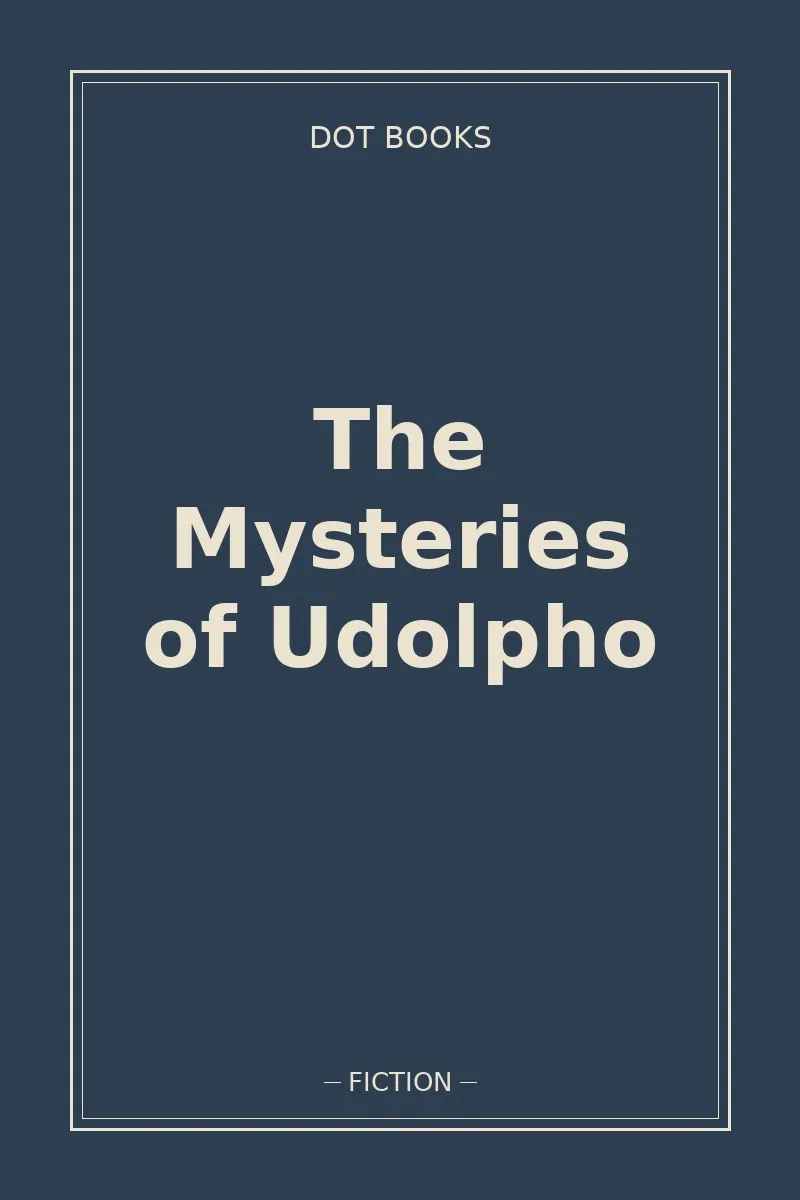 The Mysteries of Udolpho — book cover