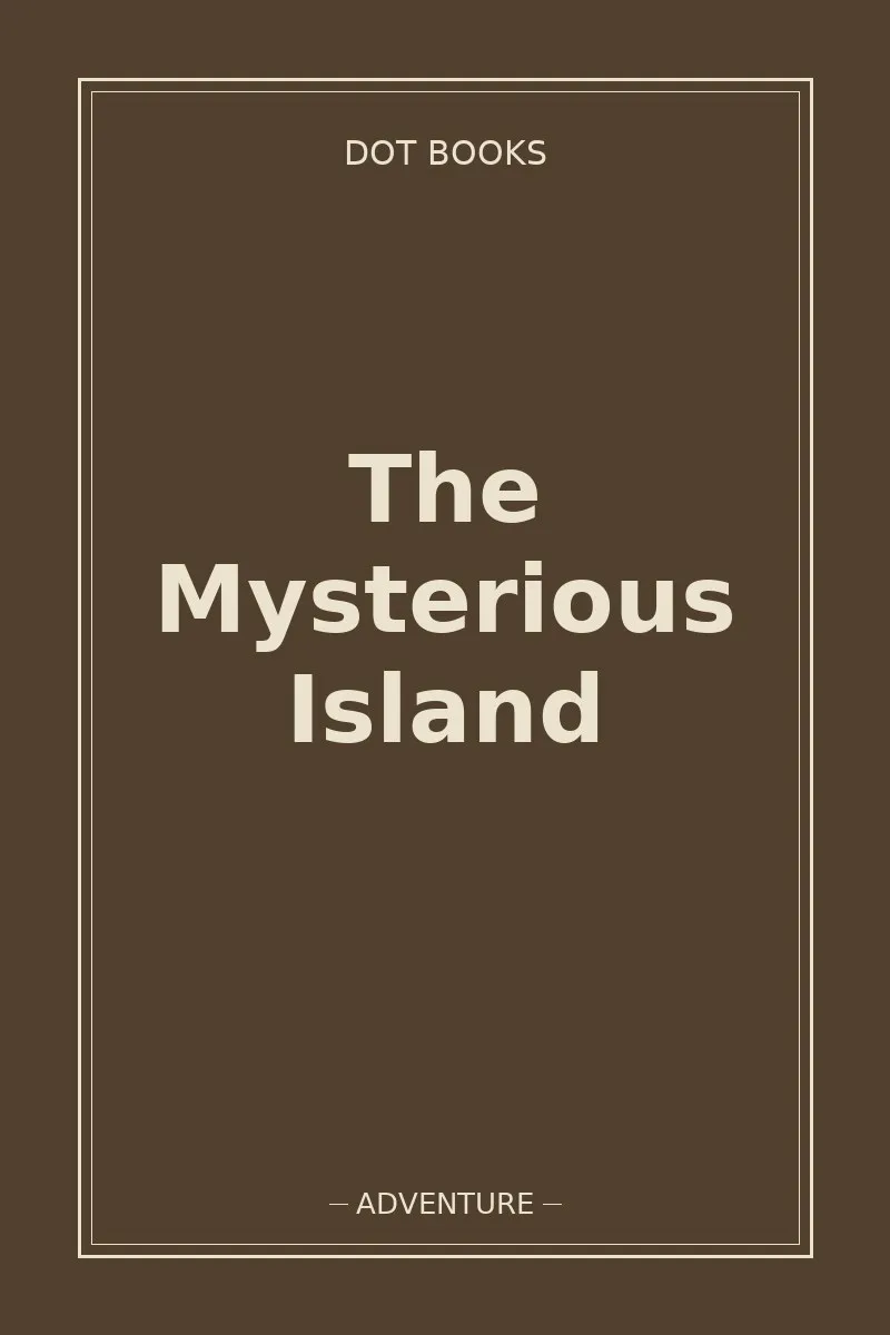 The Mysterious Island — book cover
