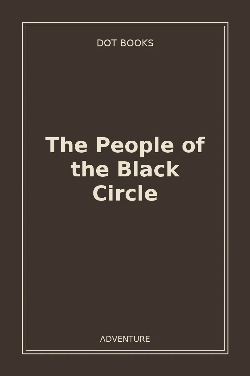 The People of the Black Circle — book cover