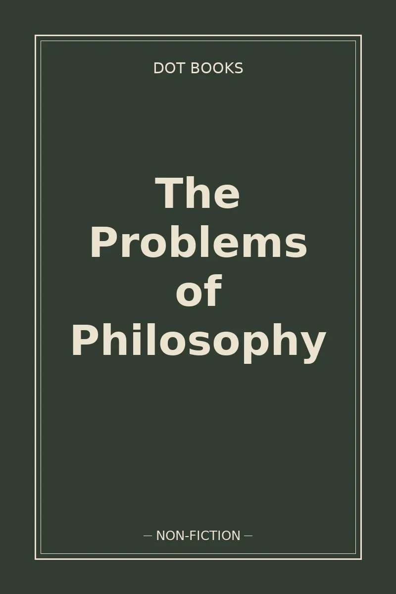 The Problems of Philosophy — book cover