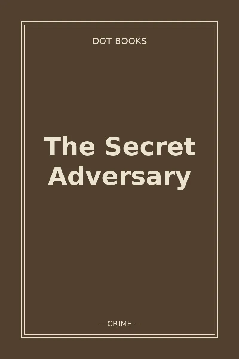 The Secret Adversary — book cover