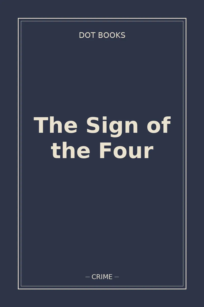 The Sign of the Four — book cover