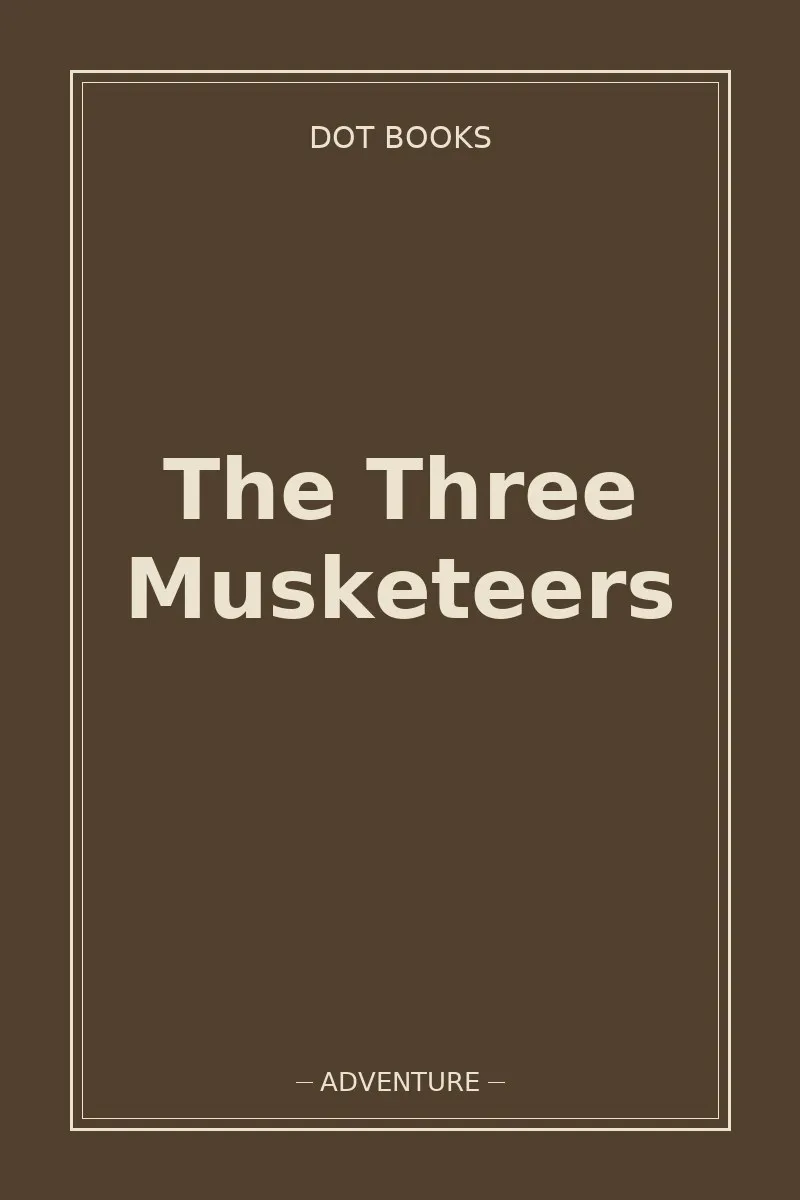 The Three Musketeers — book cover