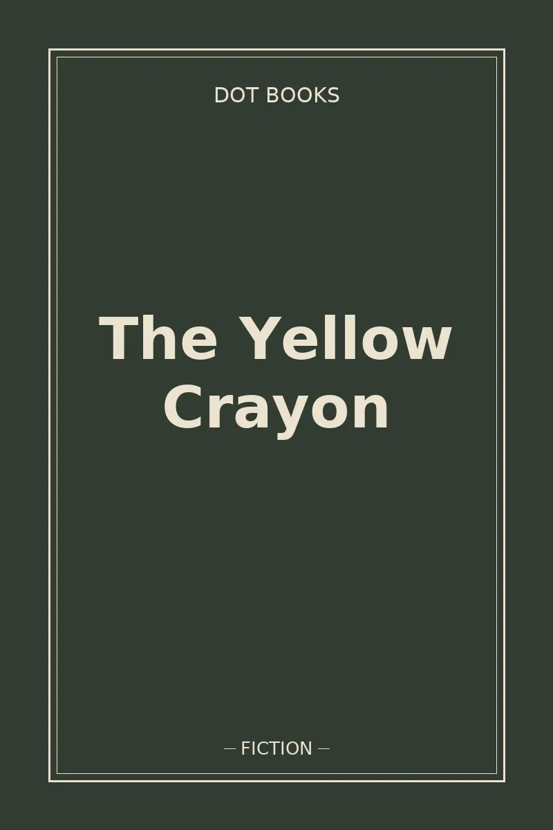 The Yellow Crayon — book cover
