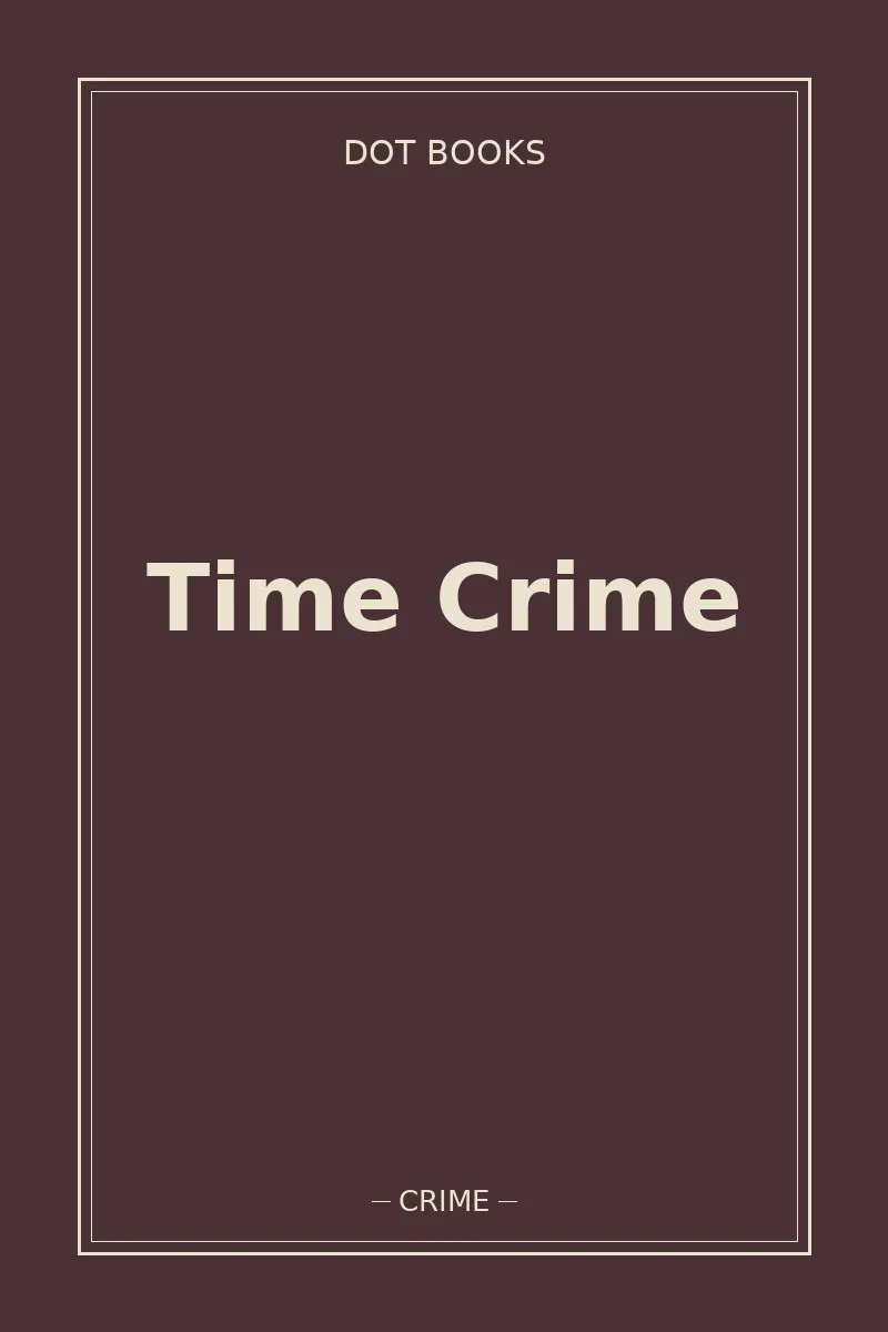 Time Crime — book cover