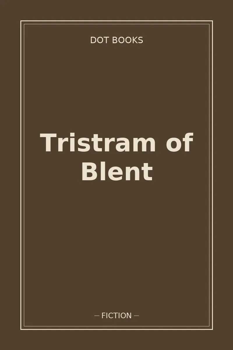 Tristram of Blent — book cover