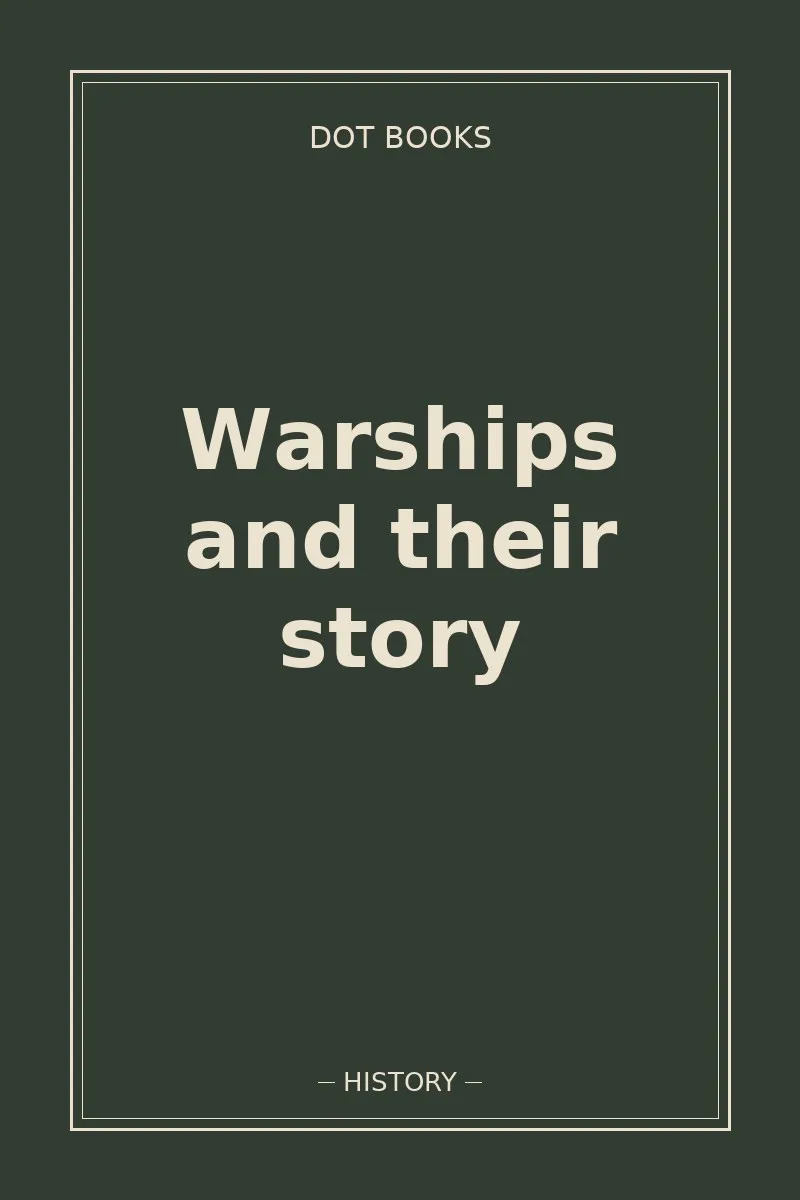 Warships and their story — book cover