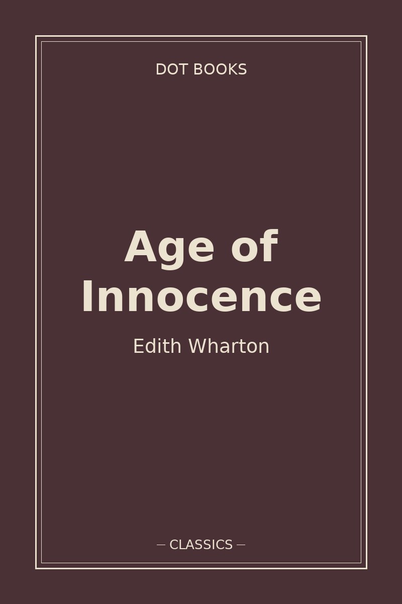 Age of Innocence — book cover