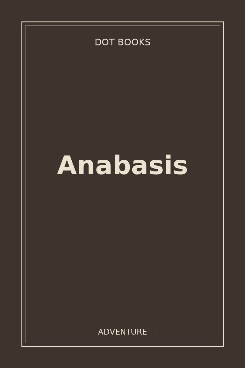 Anabasis — book cover