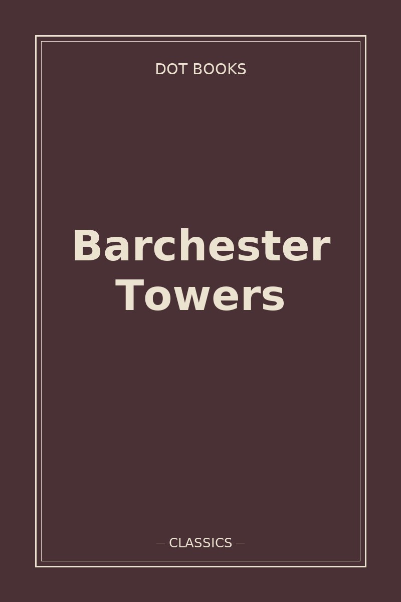 Barchester Towers — book cover