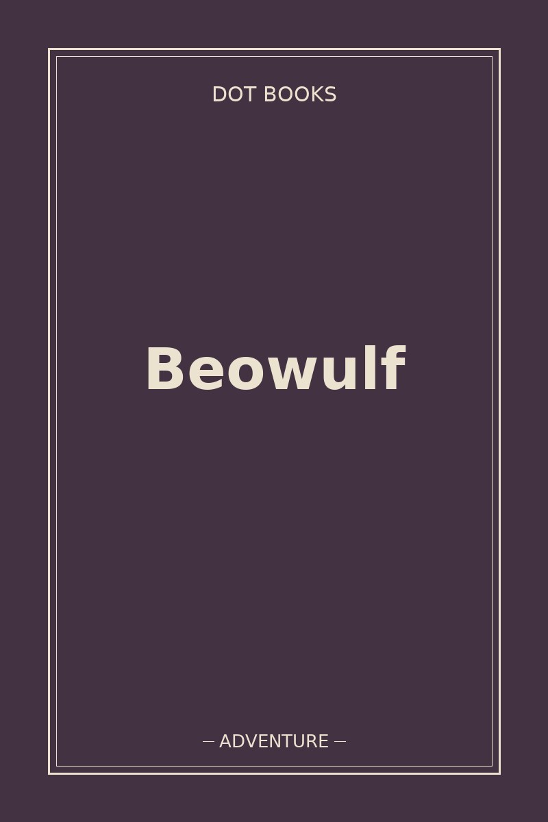 Beowulf — book cover