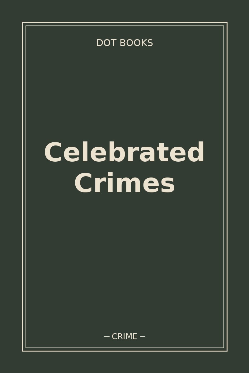 Celebrated Crimes — book cover