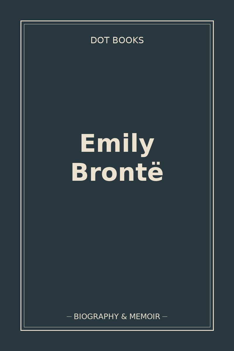 Emily Brontë — book cover