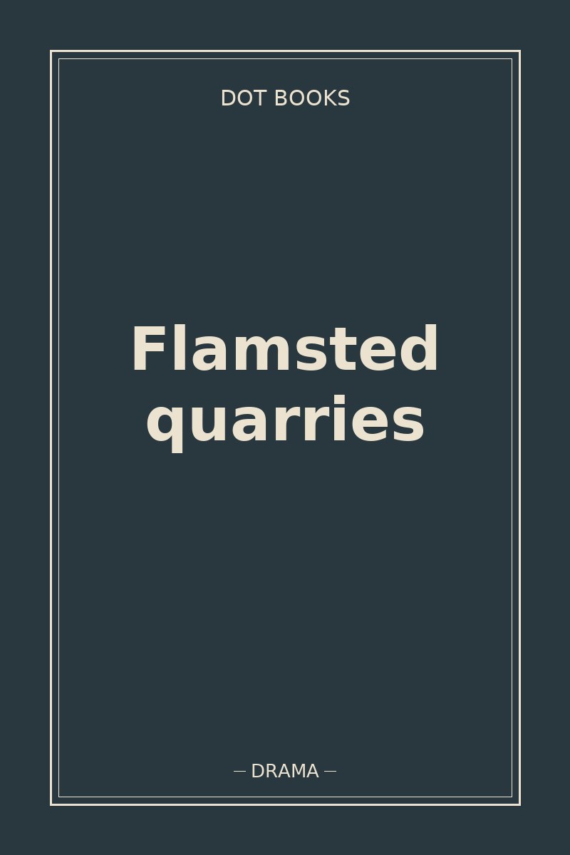 Flamsted quarries — book cover