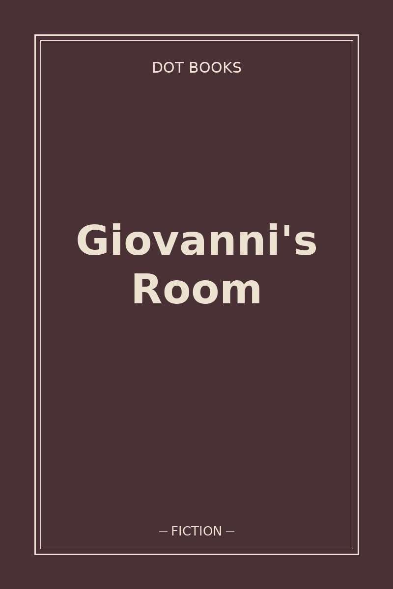 Giovanni's Room — book cover