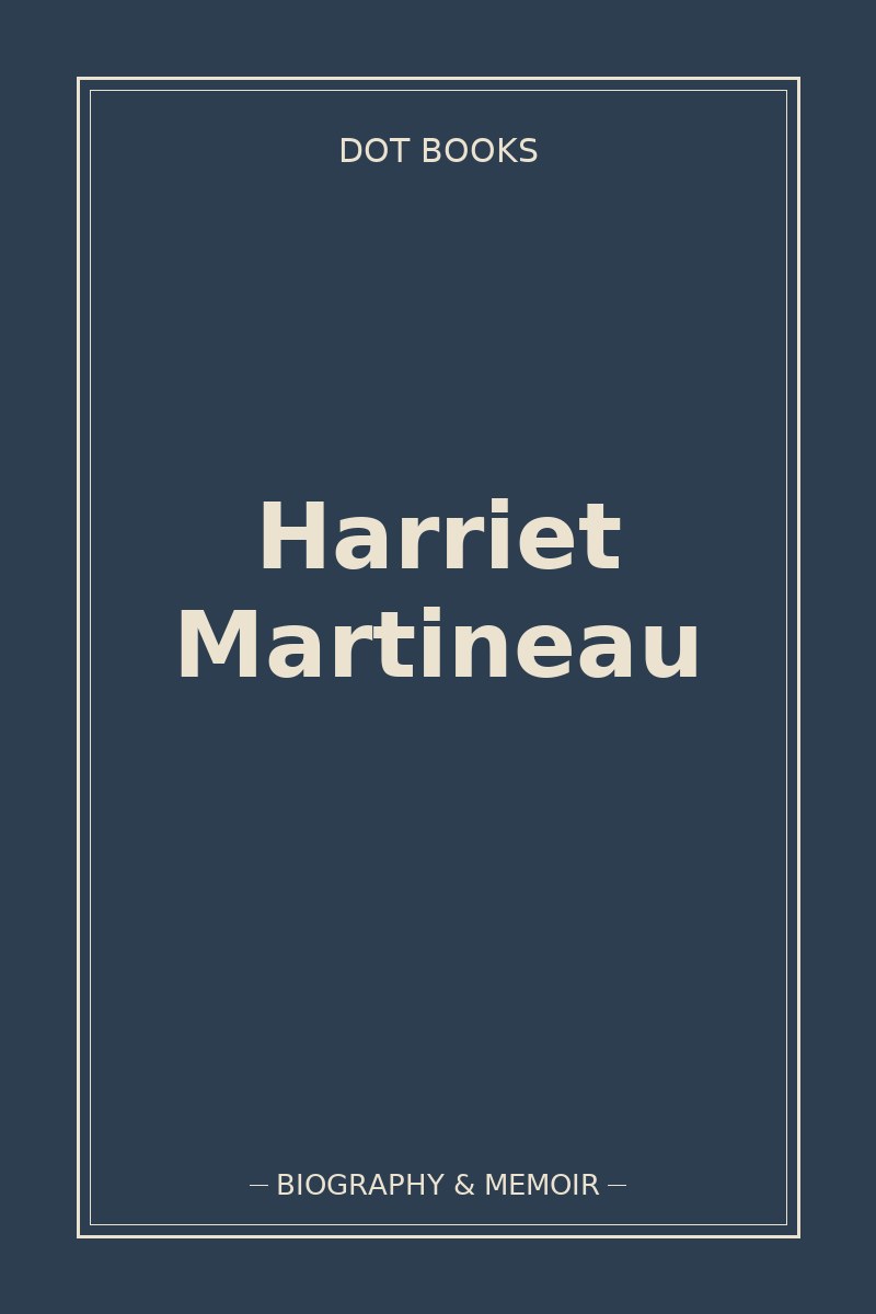 Harriet Martineau — book cover