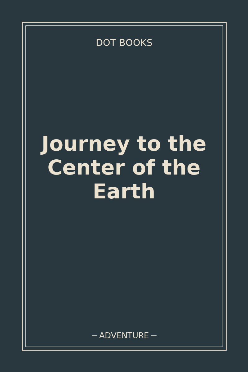 Journey to the Center of the Earth — book cover