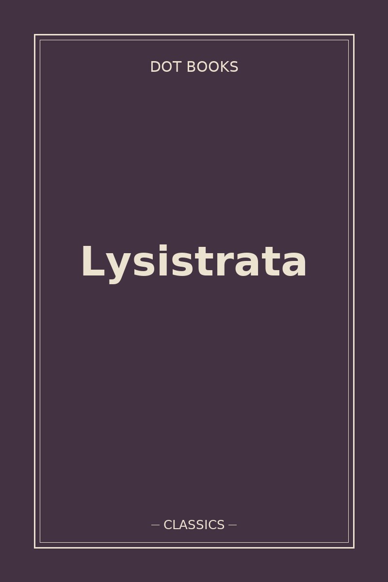 Lysistrata — book cover