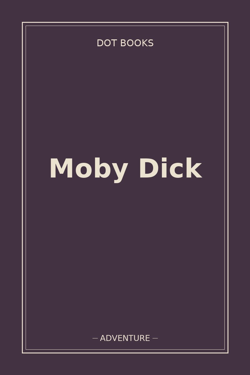 Moby Dick — book cover