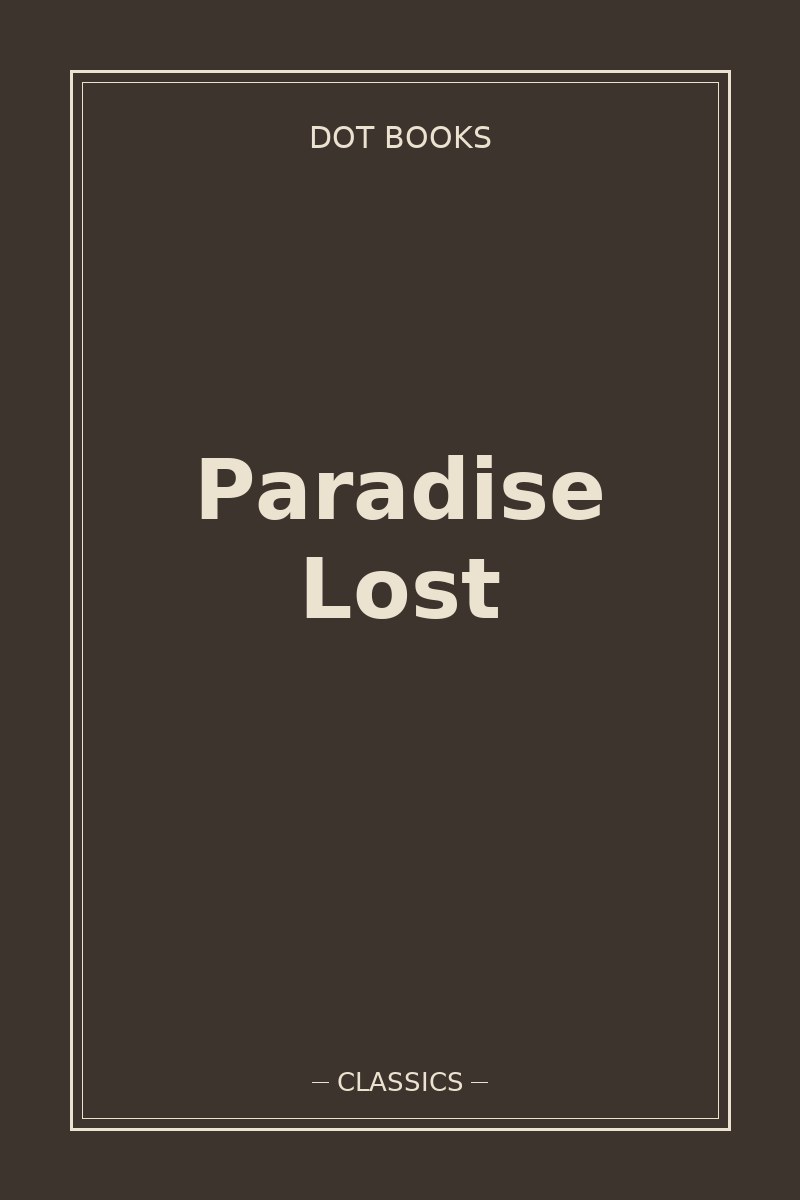 Paradise Lost — book cover