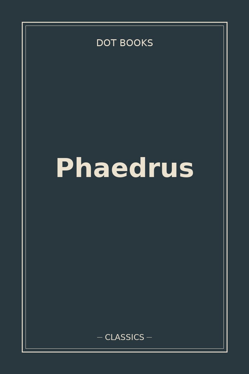 Phaedrus — book cover