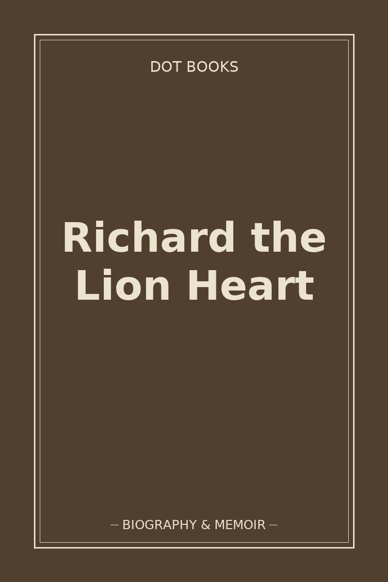 Richard the Lion Heart — book cover