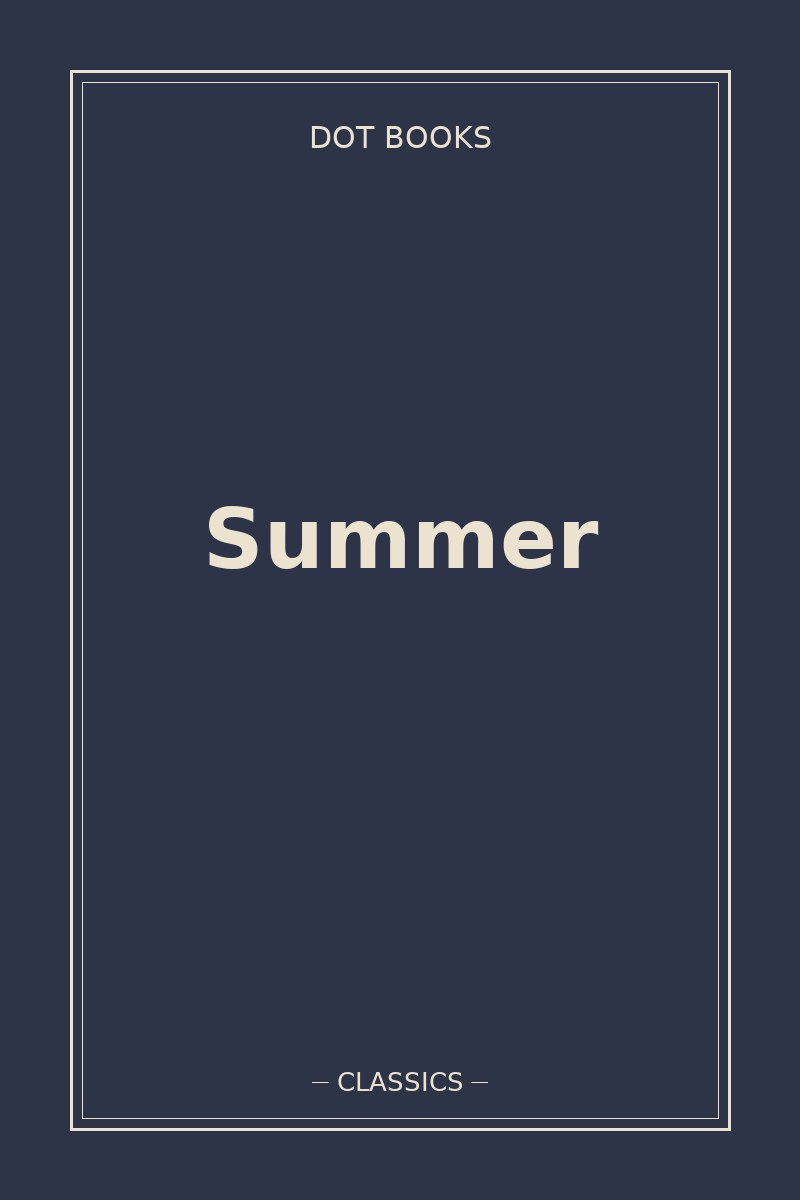 Summer — book cover