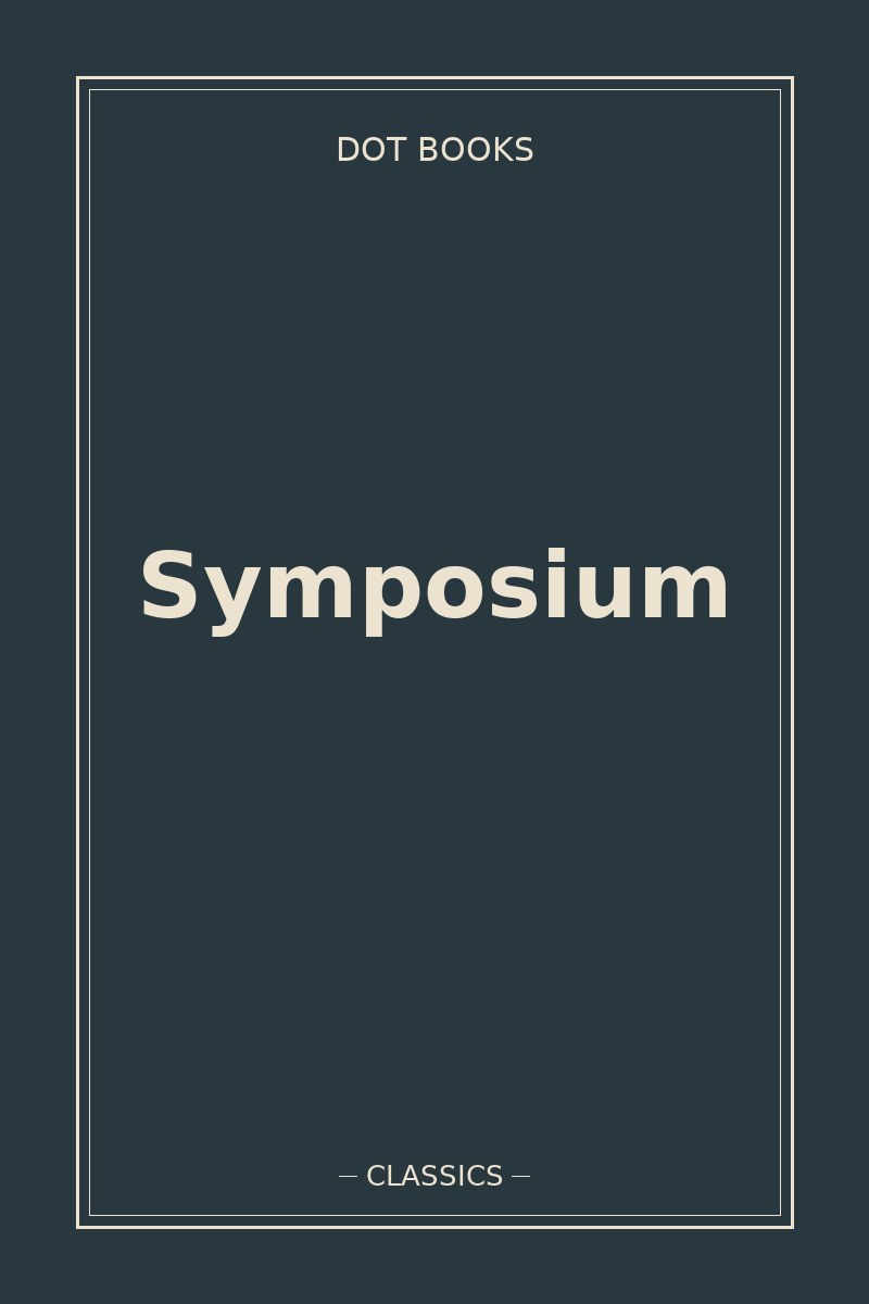 Symposium — book cover
