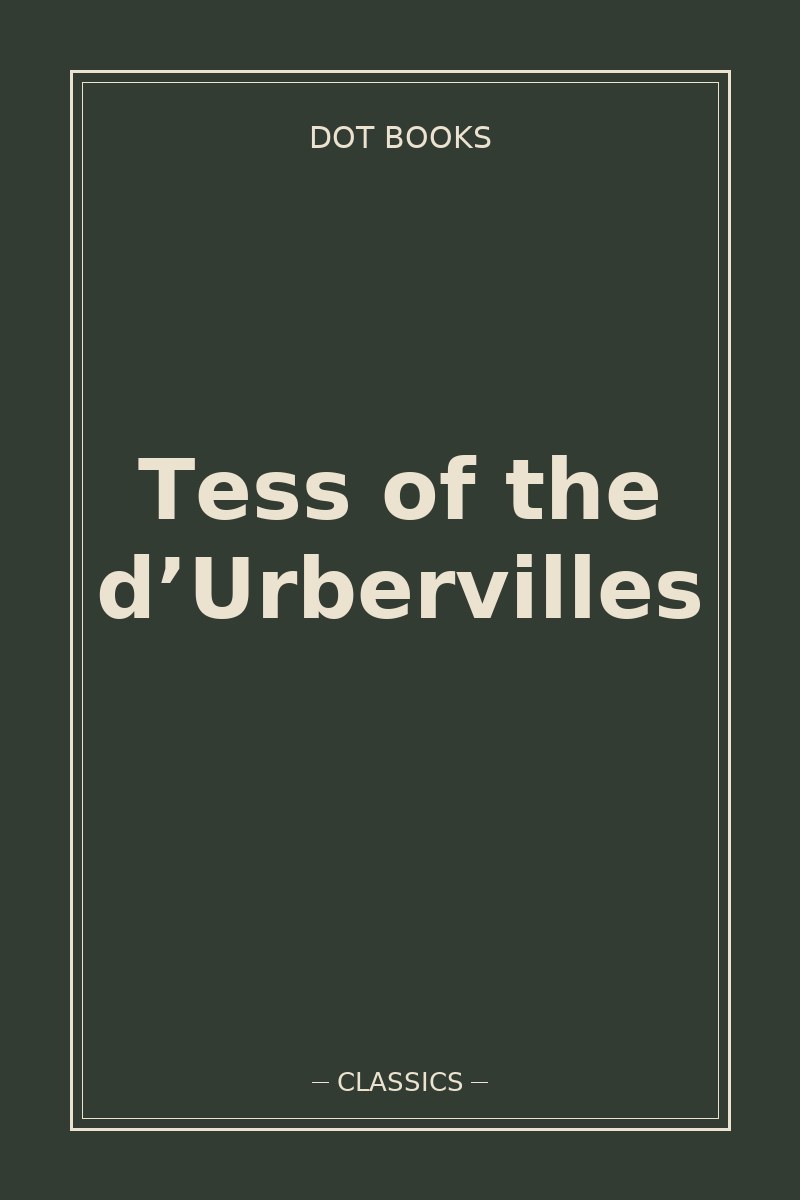Tess of the d’Urbervilles — book cover