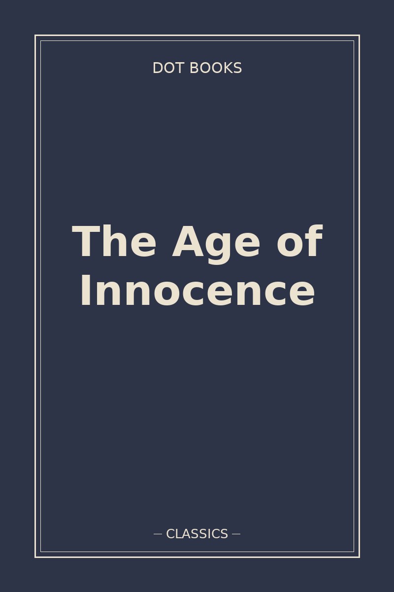 The Age of Innocence — book cover
