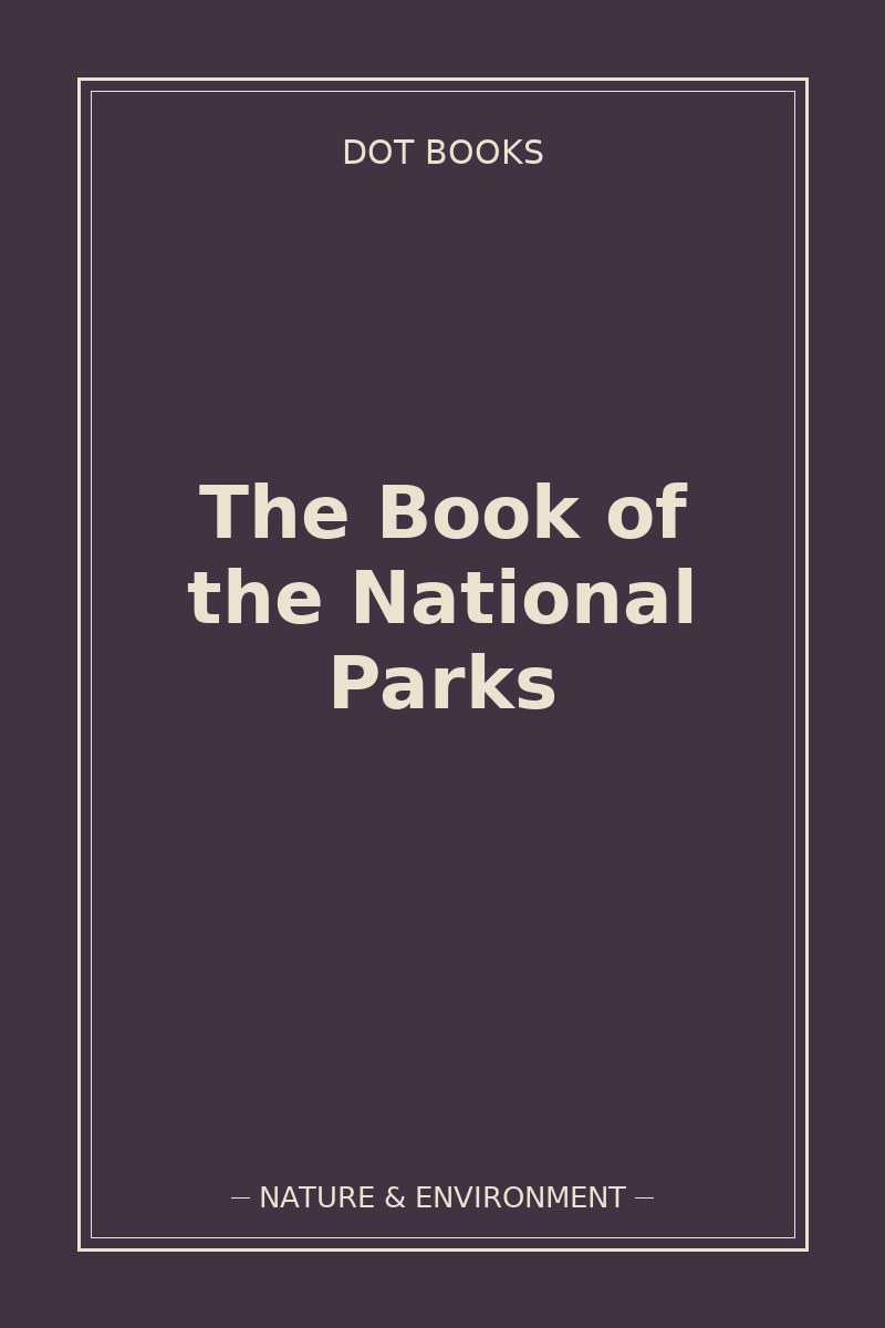 The Book of the National Parks — book cover