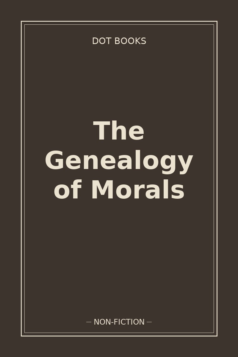 The Genealogy of Morals — book cover