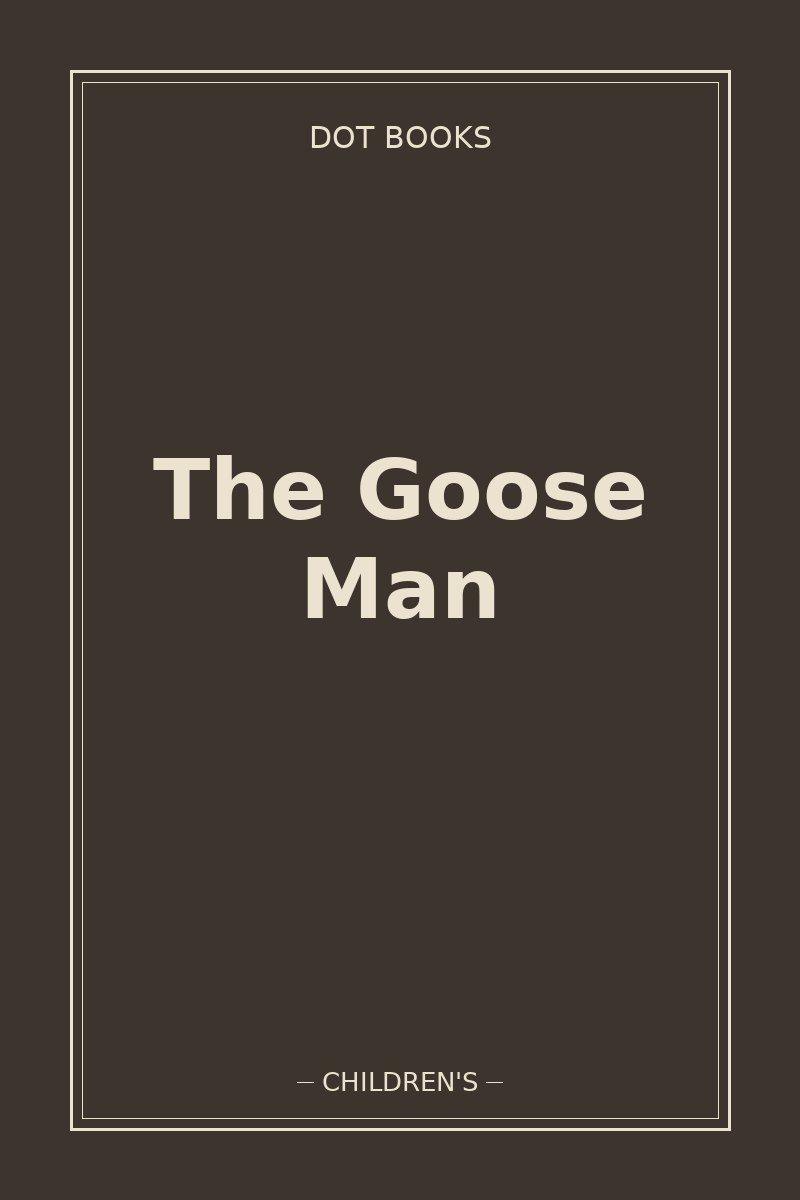 The Goose Man — book cover