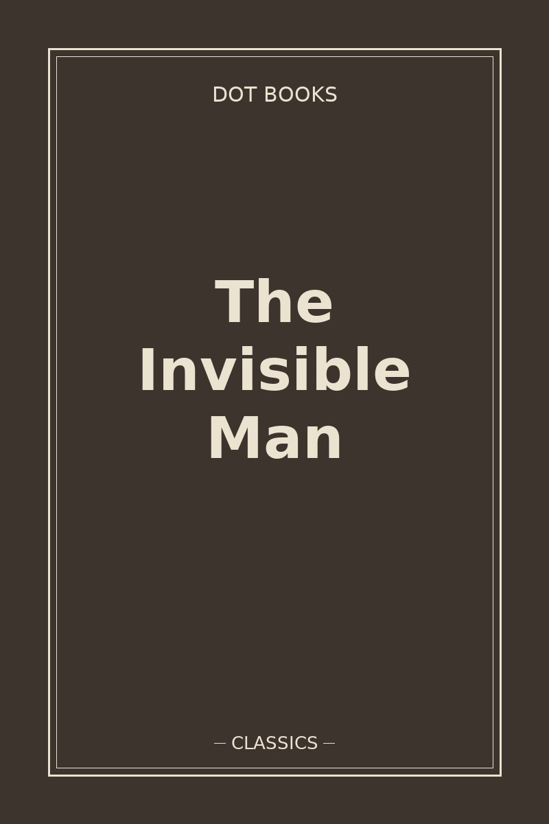 The Invisible Man — book cover