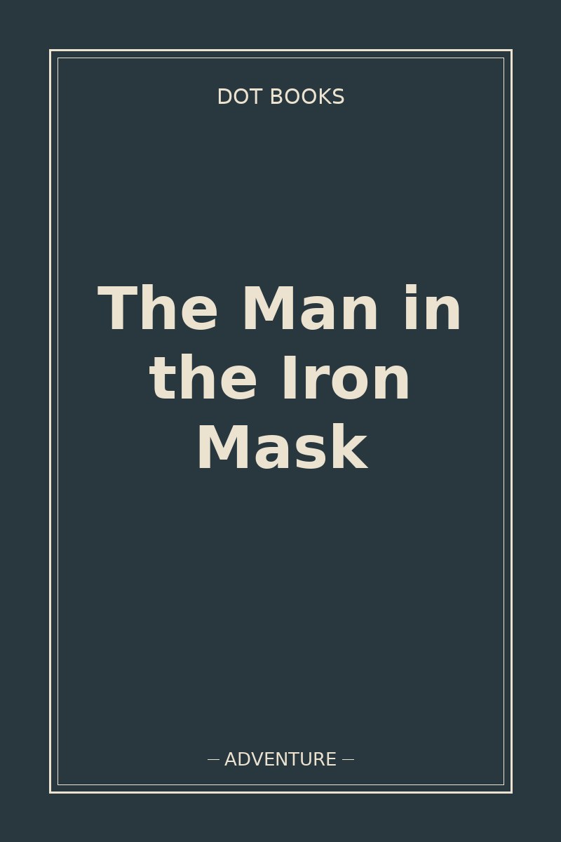 The Man in the Iron Mask — book cover