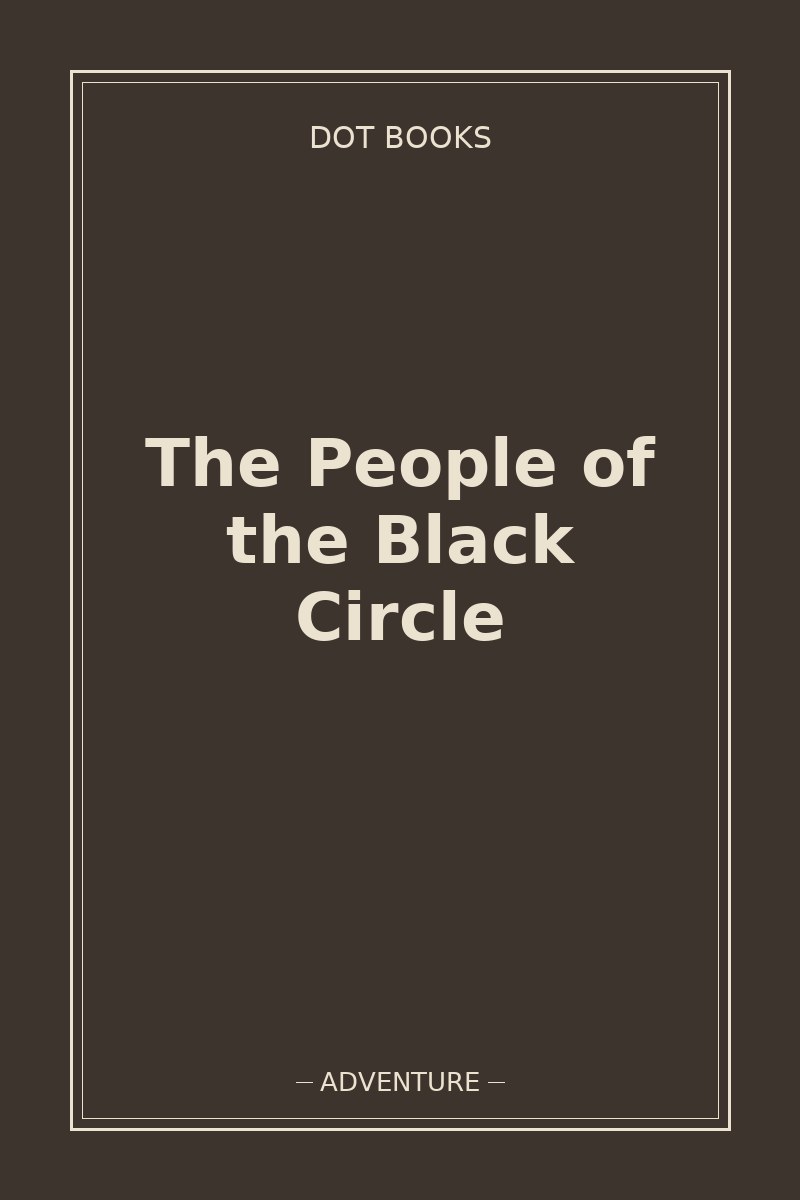 The People of the Black Circle — book cover