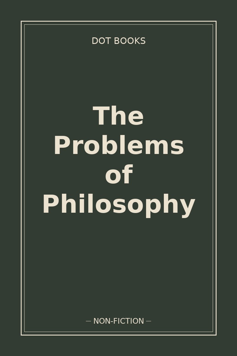 The Problems of Philosophy — book cover
