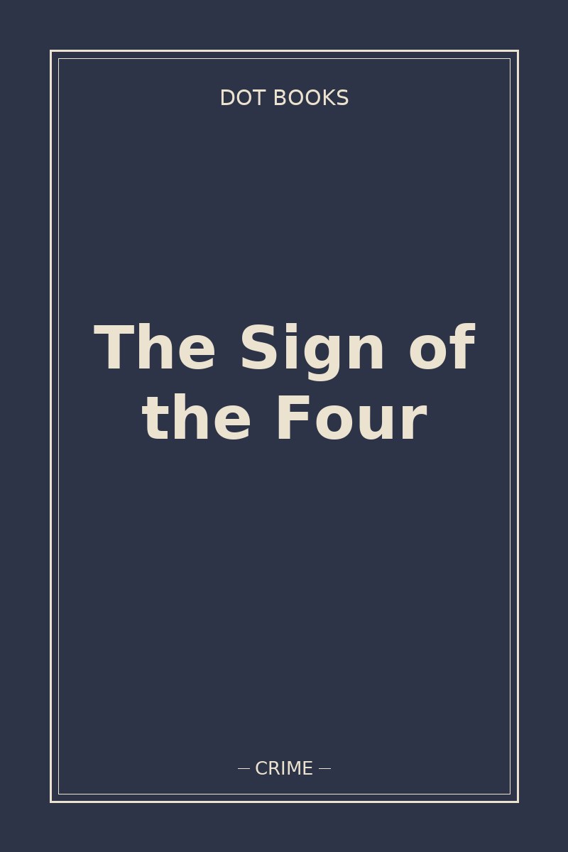 The Sign of the Four — book cover