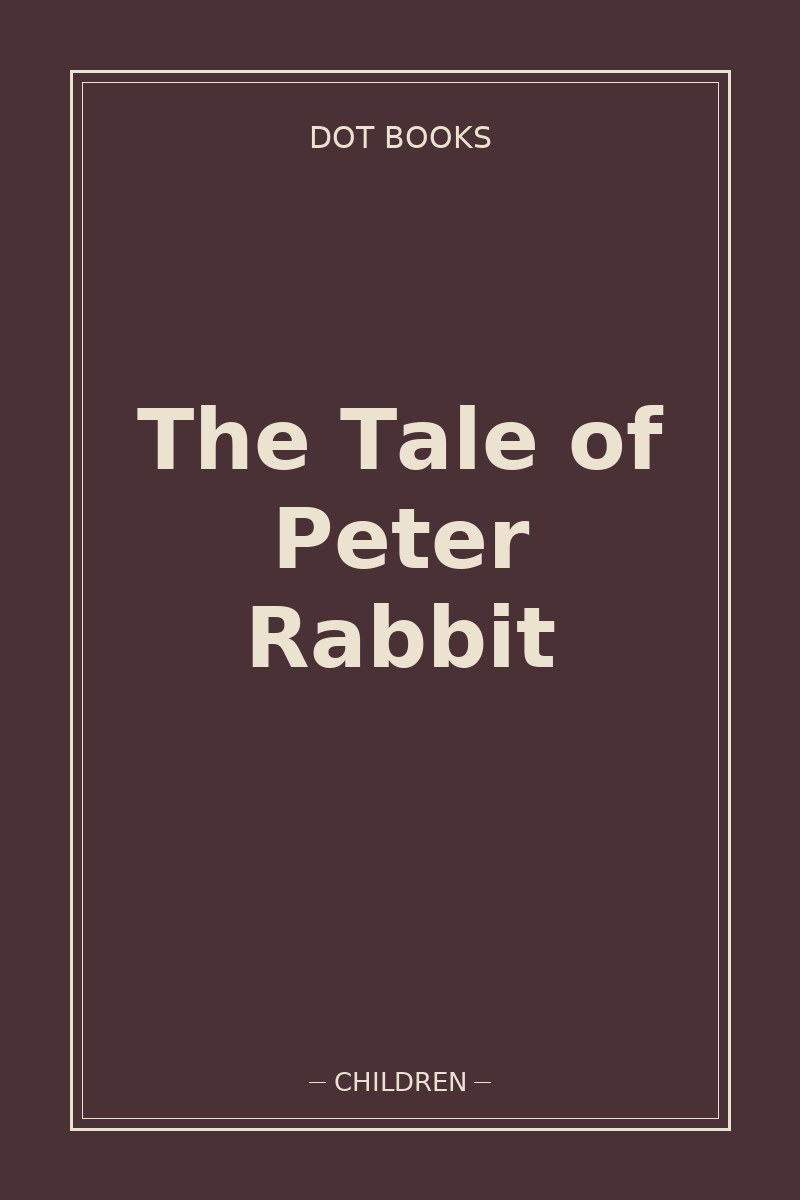 The Tale of Peter Rabbit — book cover
