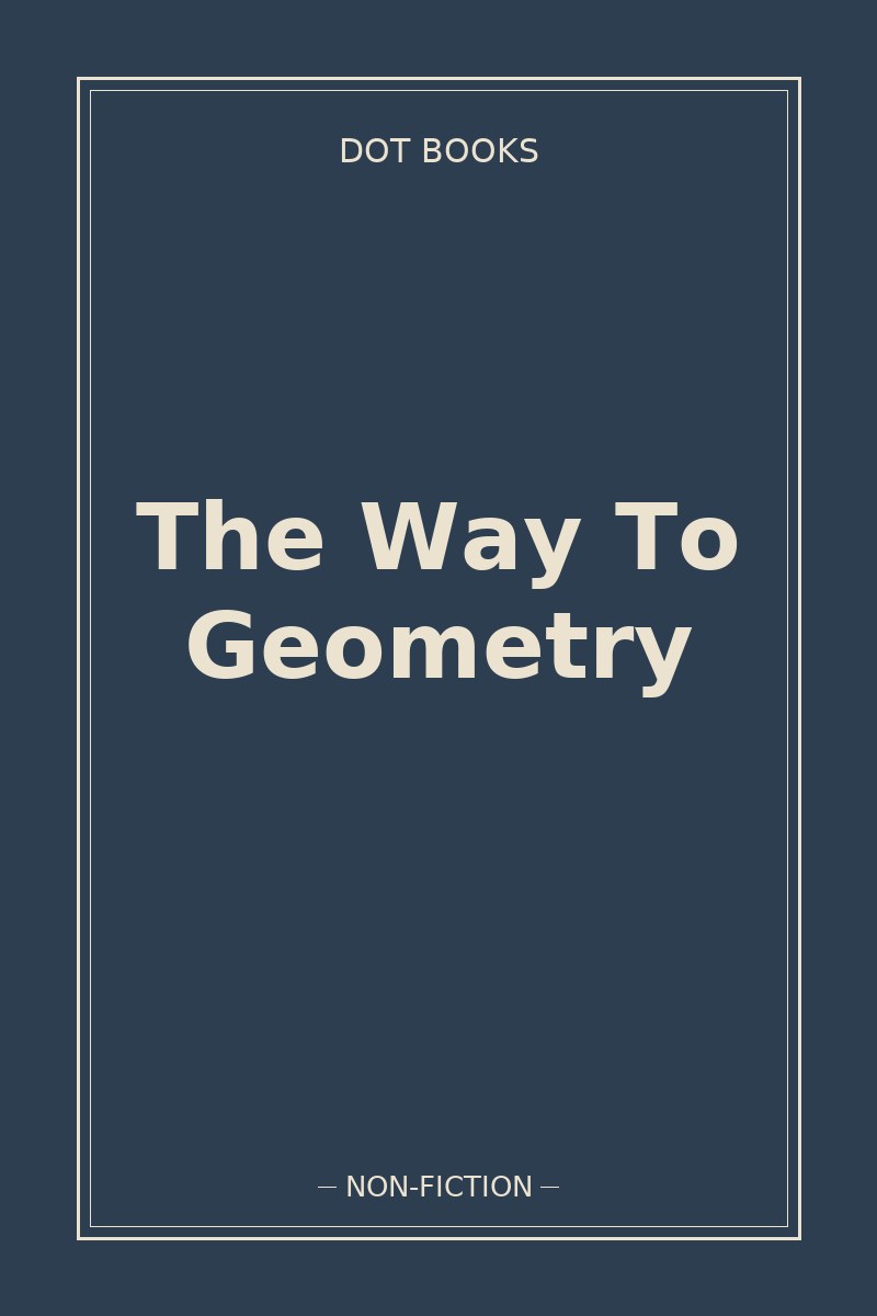 The Way To Geometry — book cover