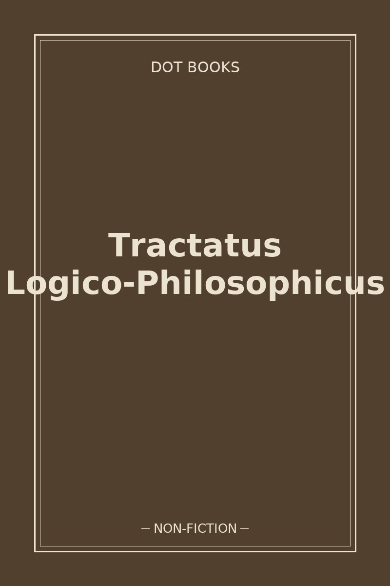 Tractatus Logico-Philosophicus — book cover