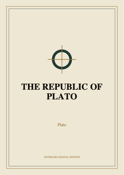 The Republic of Plato — DotBooks product cover